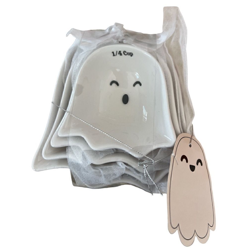 NEW!! 10 Strawberry Street Halloween Ghost Measuring Cup
